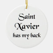 saint xavier coffee mug keramik ornament (Vorne)