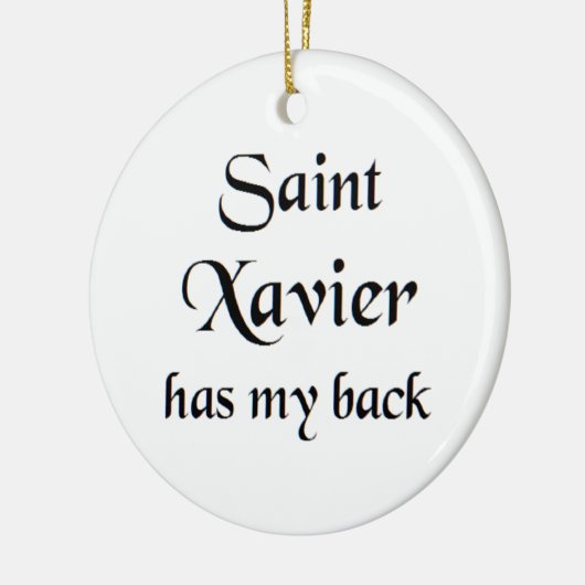 saint xavier coffee mug keramik ornament (Links)