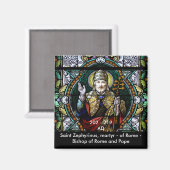 Saint Zephyrinus, Martyr und Papst - Magnet (Vorderseite/Rückseite)