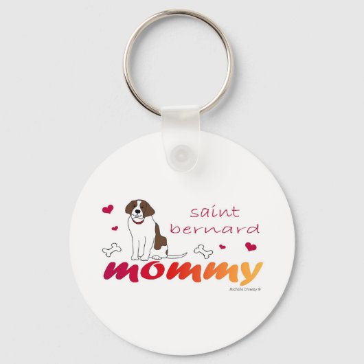 SaintBernardMommy Schlüsselanhänger (Vorderseite)