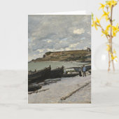 Sainte-Adresse by Monet - Bewölkte See Karte (Gelbe Blume)