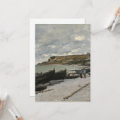 Sainte-Adresse by Monet - Bewölkte See Karte (Vorderseite/Rückseite Beispiel)