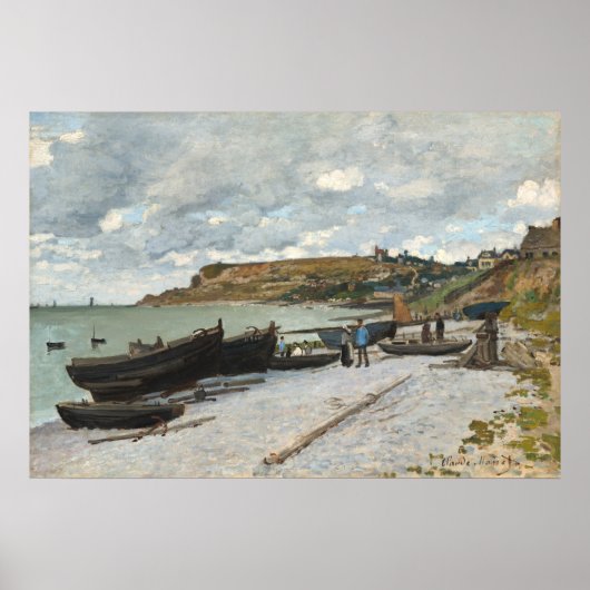 Sainte-Adresse - Claude Monet Fine Art Poster (Vorne)