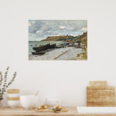 Sainte-Adresse - Claude Monet Fine Art Poster (Küche)