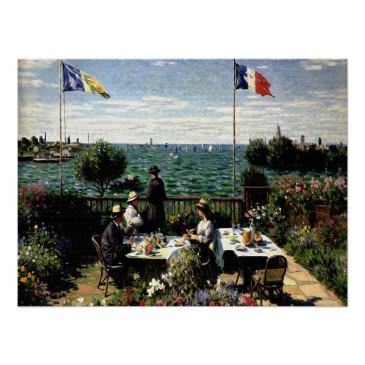 Sainte-Adresse Garden Poster (Vorderseite)