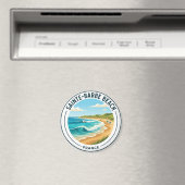 Sainte-Barbe-Strand Frankreich Magnet (In Situ (Geschirrspüler))
