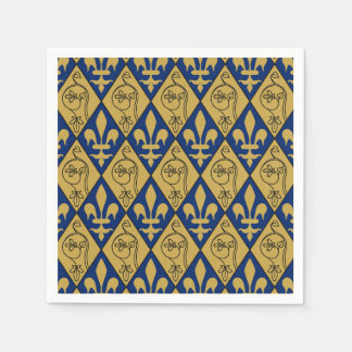 Sainte-Chapelle Fleur de Lys Napkins Serviette