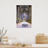 Sainte-Chapelle in Paris (1900) Poster (Küche)