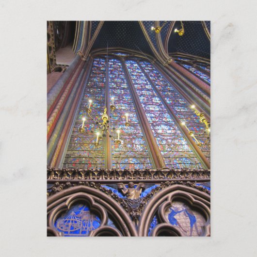 Sainte-Chapelle - Paris Postkarte (Vorderseite)