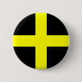 Sainte david Fahne Button (Vorderseite)