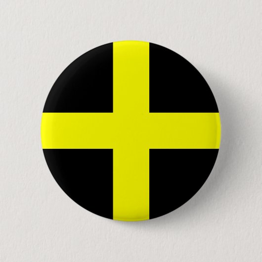Sainte david Fahne Button (Vorderseite)