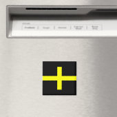 Sainte david Fahne Magnet (In Situ (Geschirrspüler))
