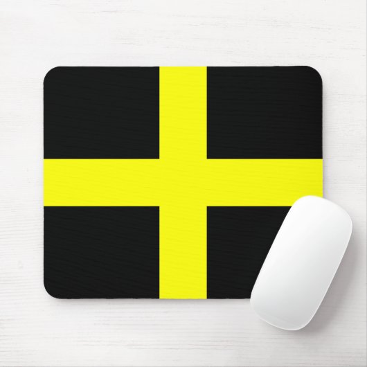 Sainte david Fahne Mousepad (Mit Mouse)