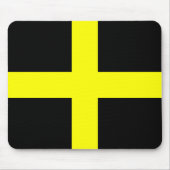 Sainte david Fahne Mousepad (Vorne)