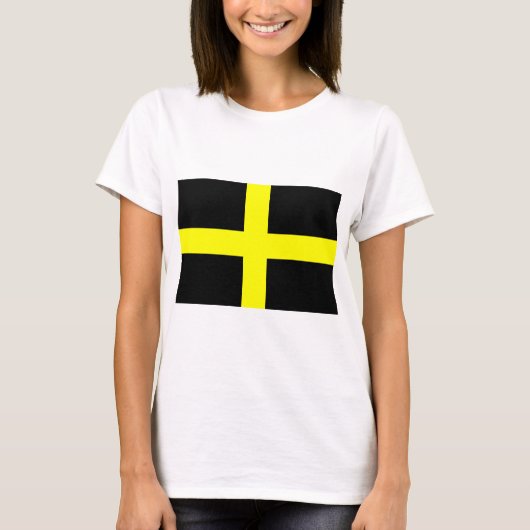 Sainte david Fahne T-Shirt (Vorderseite)
