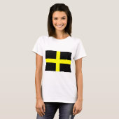 Sainte david Fahne T-Shirt (Vorne ganz)