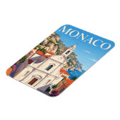 Sainte-Dévote-Kirche Monaco Magnet (Linke Seite)