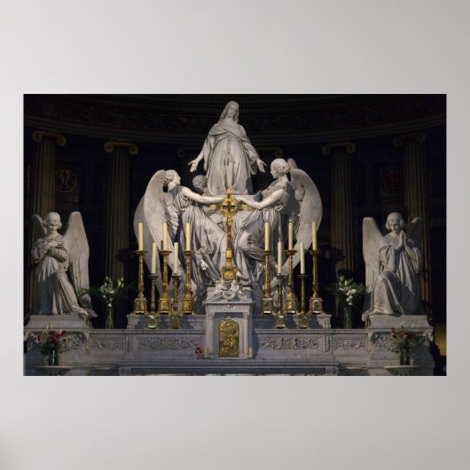 Sainte-Marie-Madeleine Angel Engel Paris Poster (Vorne)