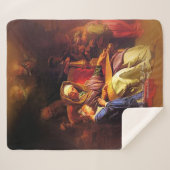 Saints Anne und Joachim, Eltern von Mary Sherpadecke (Vorderseite (Horizontal))