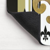 Saints Black and Gold Lilie Mousepad (Ecke)