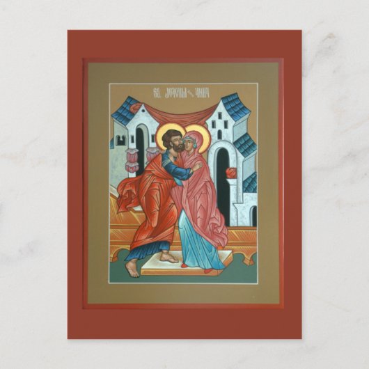 Saints Joachim und Anna Postcard Postkarte (Vorderseite)