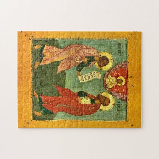 Saints Peter and Paul Orthodox Christian Icon Puzzle (Horizontal)