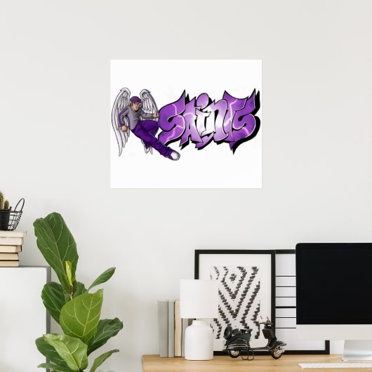 Saints Row Graffiti Poster (Heimbüro)