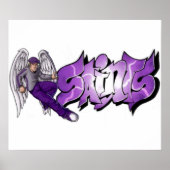 Saints Row Graffiti Poster (Vorne)