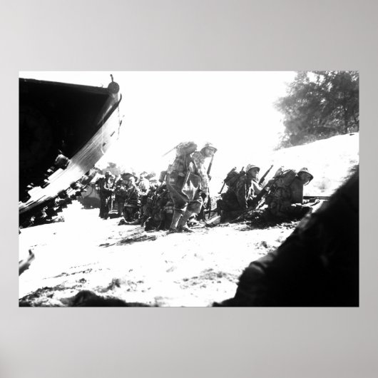 Saipan Assault Poster (Vorne)