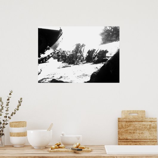 Saipan Assault Poster (Küche)