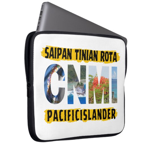 Saipan CNMI Notebook-Abdeckung Laptopschutzhülle (Vorne Rechts)