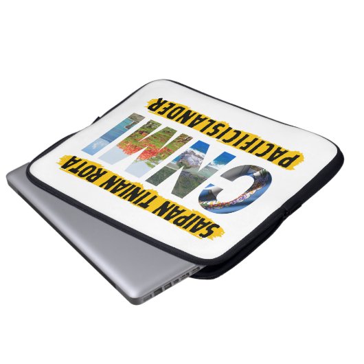 Saipan CNMI Notebook-Abdeckung Laptopschutzhülle (Vorne Knopf)