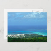 Saipan Lagoon Postkarte (Vorne/Hinten)