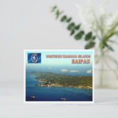 Saipan - Nördliche Mariana-Inseln - Postkarte (Stehend Vorderseite)