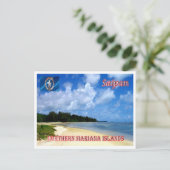 Saipan - Nördliche Mariana Inseln - Tanapag Beach Postkarte (Stehend Vorderseite)