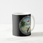 Saipe Tonga Eua whale tropical pacific island Kaffeetasse (VorderseiteRechts)