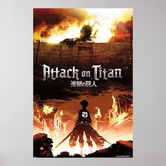 Saison 1 Angriff auf Titan Poster (Vorne)