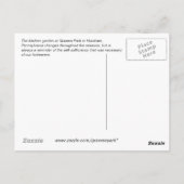 Saison 1: Gartenküche Frühjahr Postkarte (Rückseite)