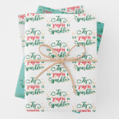 Saison bis Sparkle Geschenkpapier Set (Beispiel)