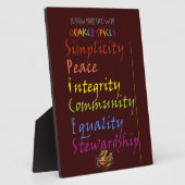 Saison dein Leben mit Quaker Spices Plaque Fotoplatte (Seite)