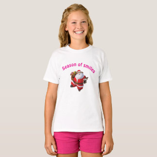 Saison der Lächeln.” – Süßes Baby-Weihnachts-T-Shi T-Shirt