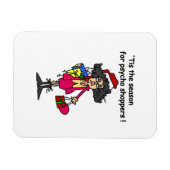 Saison der Psycho-Shopper Magnet (Horizontal)