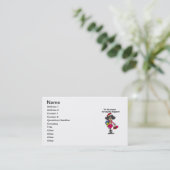 Saison der Psycho-Shopper Visitenkarte (Stehend Vorderseite)