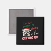 Saison des Geschenke, also gebe ich den traurigen  Magnet (Vorderseite/Rückseite)