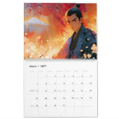 Saison des Roten Pavillons Kalender (Mär 2027)