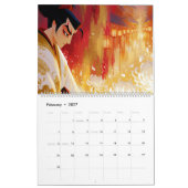 Saison des Roten Pavillons Kalender (Feb 2027)