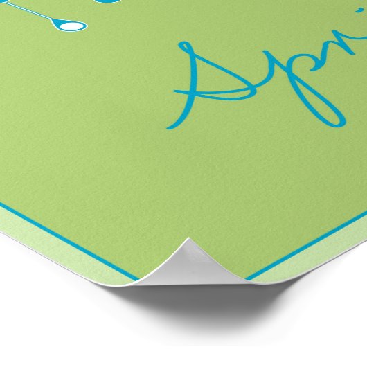 Saison: Frühlingspender Poster (Ecke)