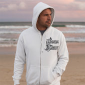 Saison für Sicherheit Schwarz/Weiß Motivierend Hoodie