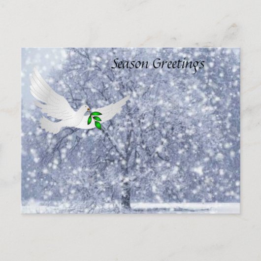 Saison G... Feiertagspostkarte (Vorderseite)