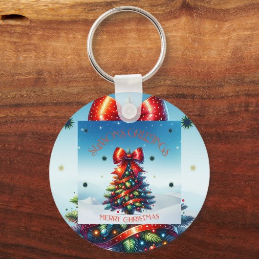 SAISON-GREETINGS SCHLÜSSELANHÄNGER (Rückseite)